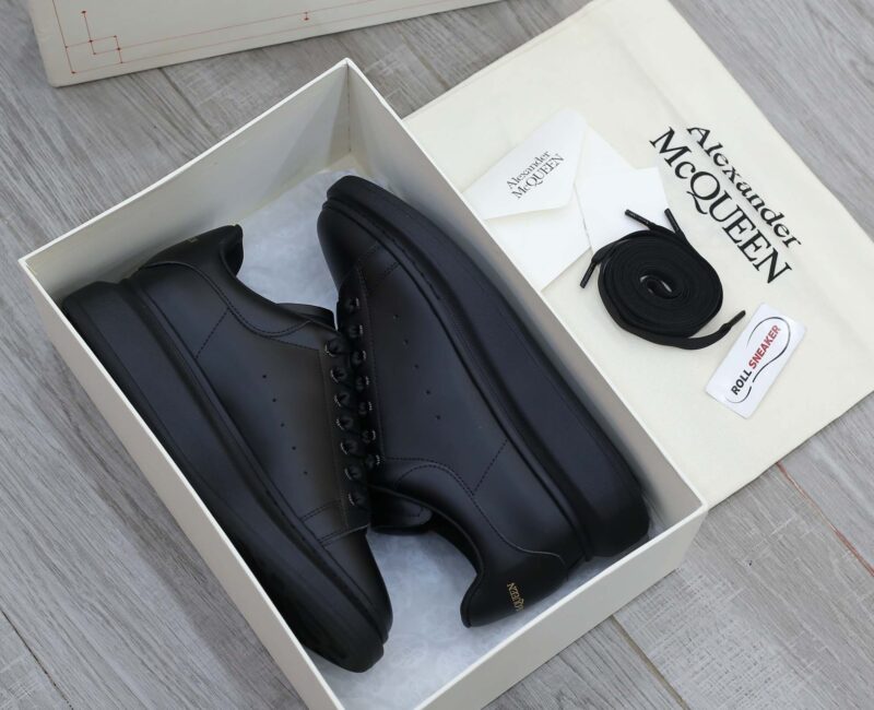 Giày Alexander Mcqueen Full Black Like Auth