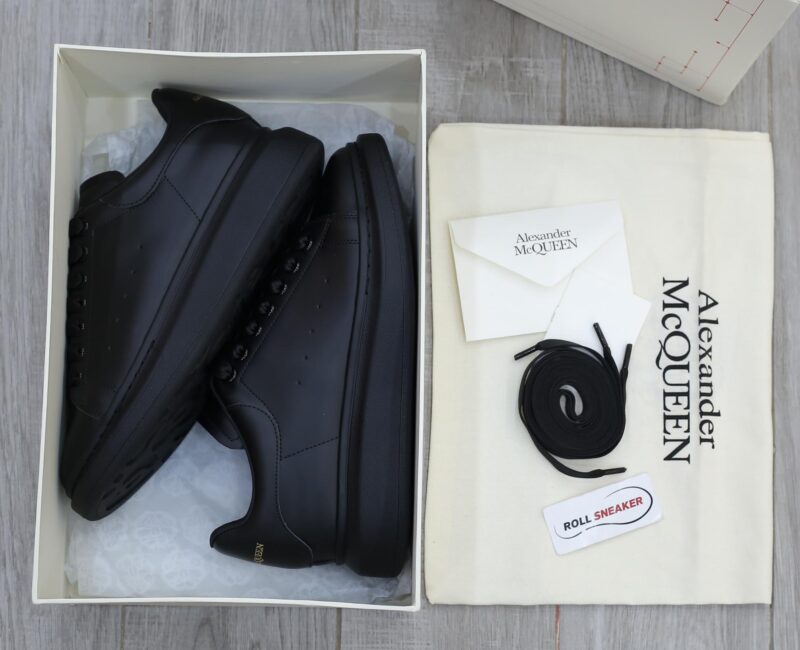 Giày Alexander Mcqueen Full Black Like Auth