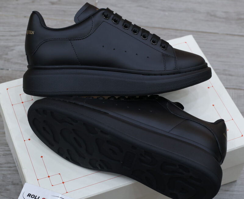 Giày Alexander Mcqueen Full Black Like Auth