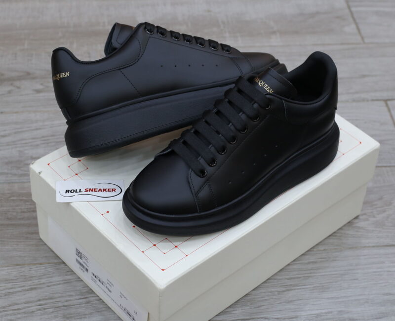 Giày Mcqueen Đen Full Black Like Auth