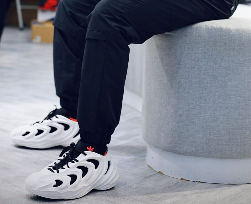 onfeet Adidas AdiFOM Q “Wonder White/Core Black” Like Auth