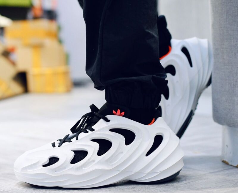 onfeet Adidas AdiFOM Q “Wonder White/Core Black” Like Auth