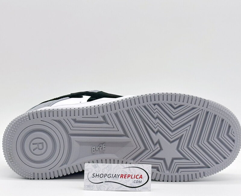 A Bathing Ape Bape Sta Low Grey Black