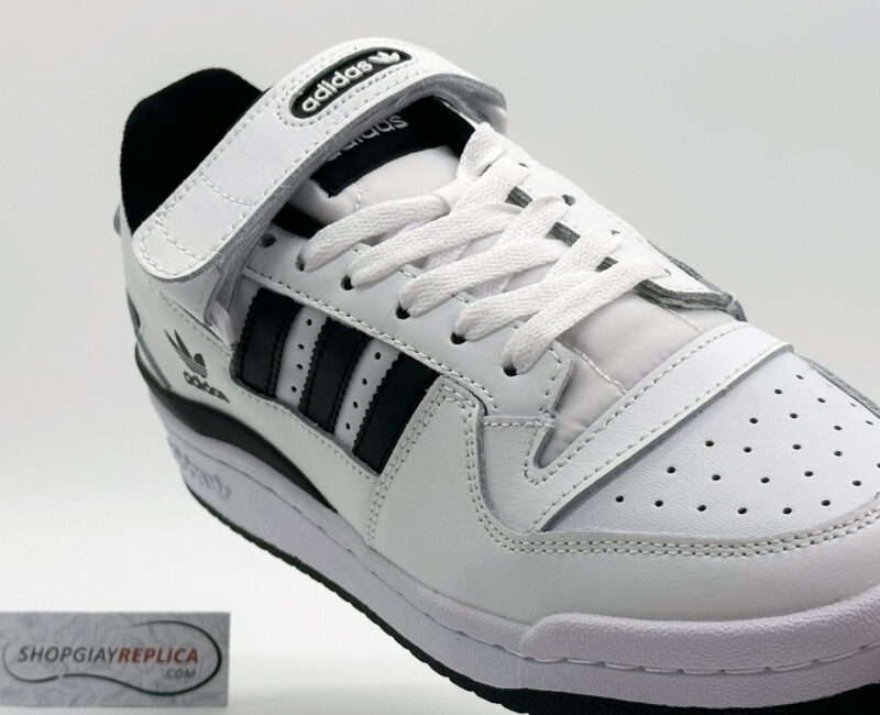 Giày Adidas Forum 84 Low White Black