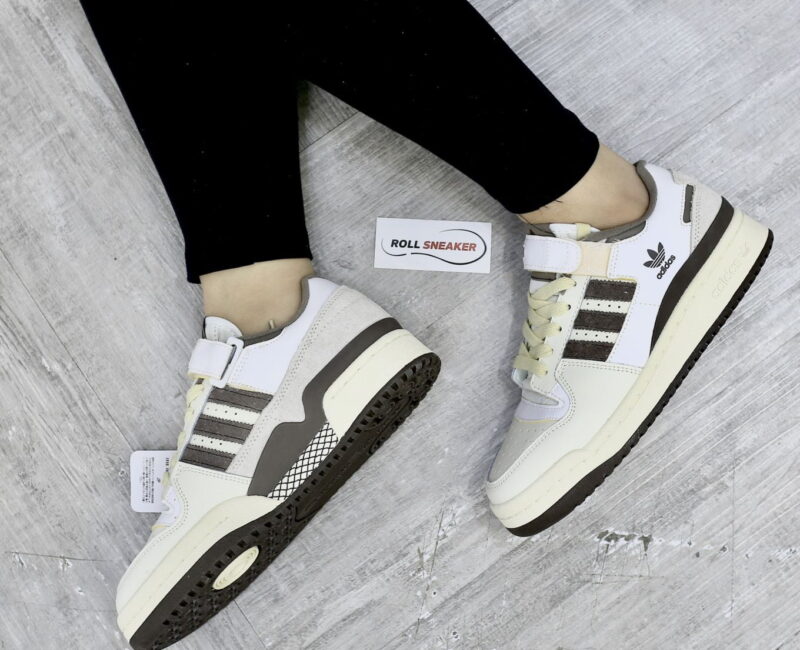 Giày Adidas Forum 84 Low White Brown