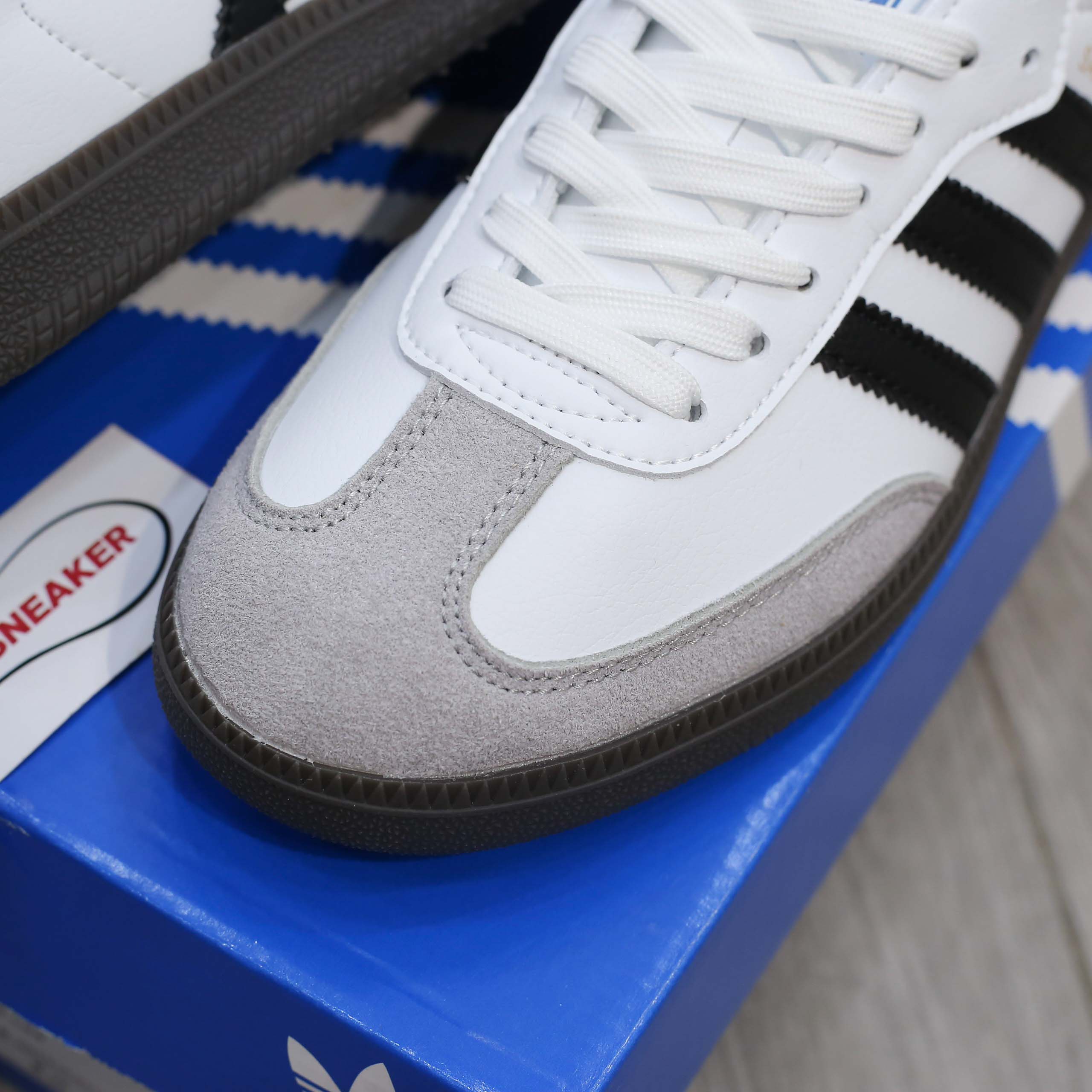 Giày Adidas Samba OG Cloud White Core Black