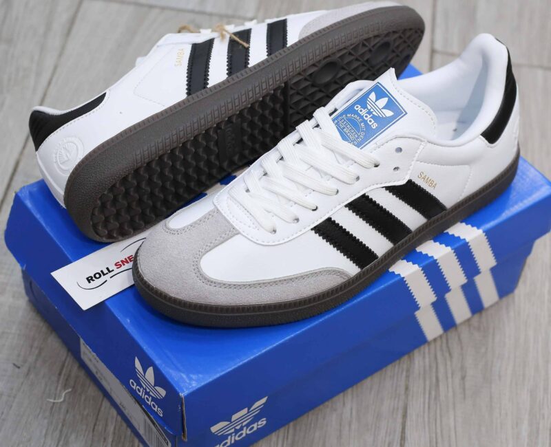 Giày Adidas Samba OG Cloud White Core Black