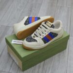 Giày Gucci GG Screener White Blue Best Quality