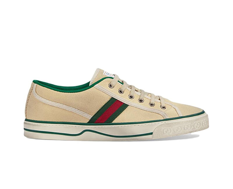 Giày Gucci Tennis 1977 Butter Cotton Like Auth