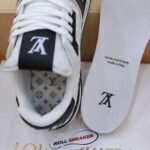 Giày Louis Vuitton Lv Trainer #54 Signature Black Like Auth