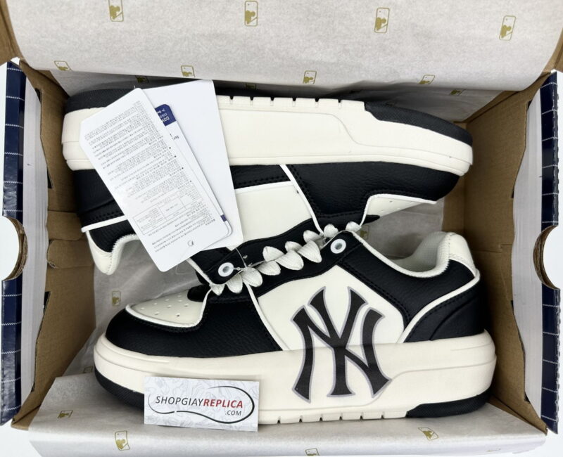 Giày MLB Chunky Liner Piano Black New York Yankees Like Auth
