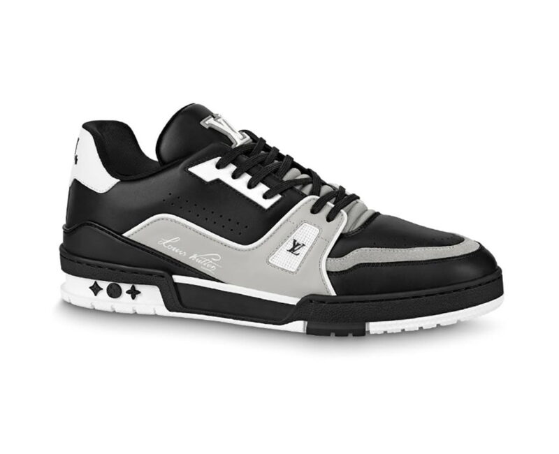 Giày Louis Vuitton LV Trainer Black Đen Like Auth