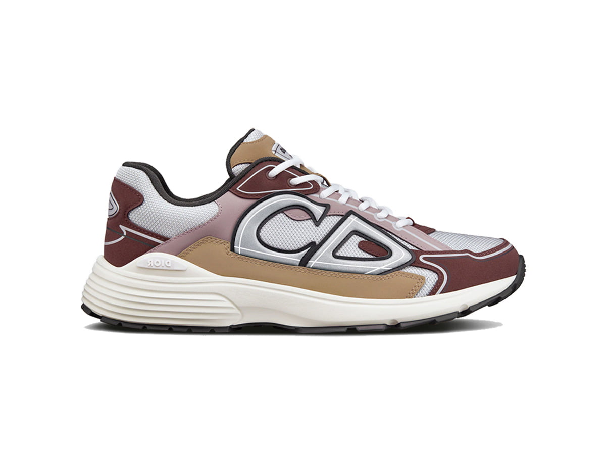 Giày Dior B30 Sneaker 'Reflective CD30 - White Beige' Like Auth