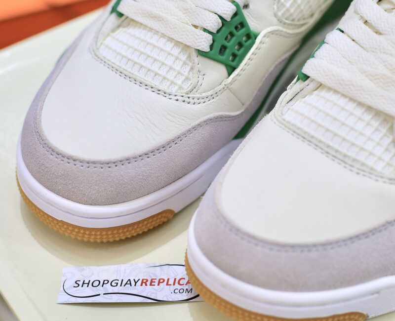 Giày Nike Air Jordan 4 Retro 'Pine Green' Like Auth