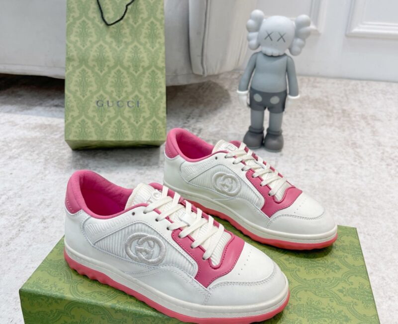 Giày Gucci MAC80 Sneaker White and Pink Like Auth