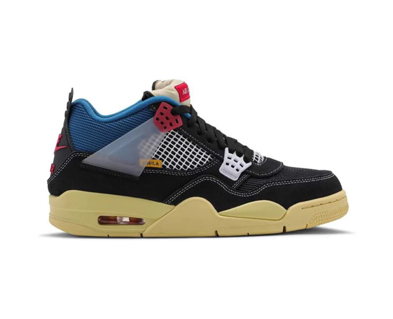 Giày Nike Union LA x Air Jordan 4 Retro 'Off Noir' Like Auth