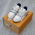 Louis Vuitton Lv Trainer #54 Signature Marine Blue