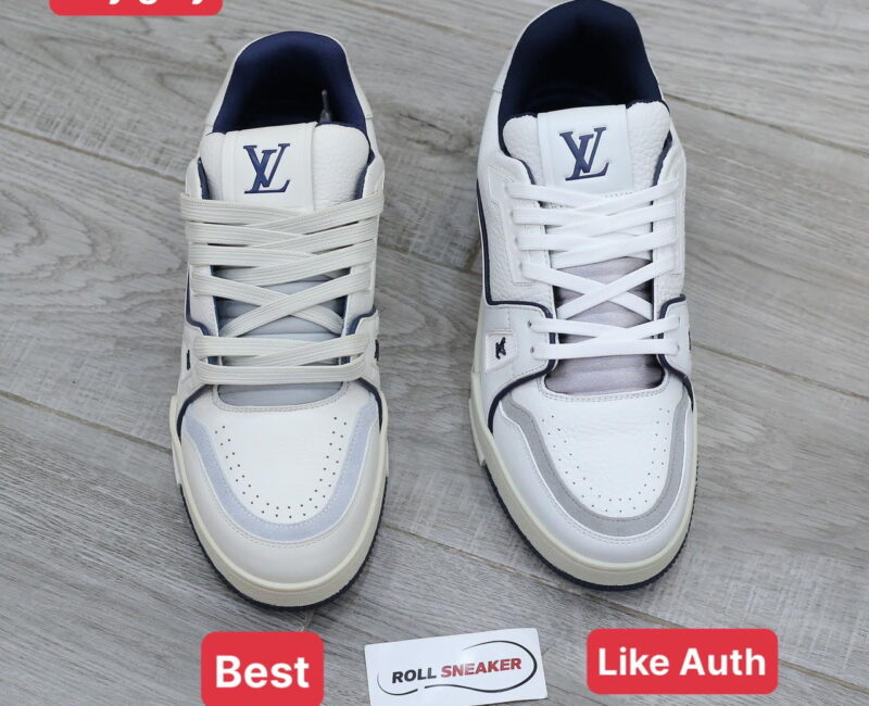 Louis Vuitton Lv Trainer #54 Signature Marine Blue