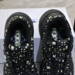 Giày MLB BigBall Chunky Saffiano Diamond Monogram New York Yankees Black Like Auth