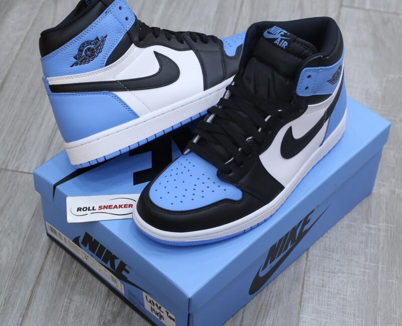 Giày Nike Air Jordan 1 Retro High OG ‘UNC Toe’ 2023 Like Auth