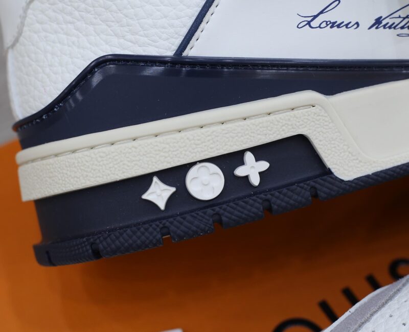 Louis Vuitton Lv Trainer #54 Signature Marine Blue