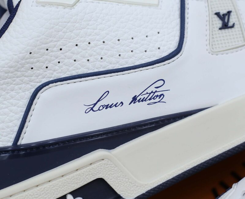 Louis Vuitton Lv Trainer #54 Signature Marine Blue