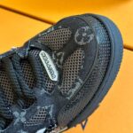 Louis Vuitton Skate Trainer Black Swarovski Monogran Best Quality