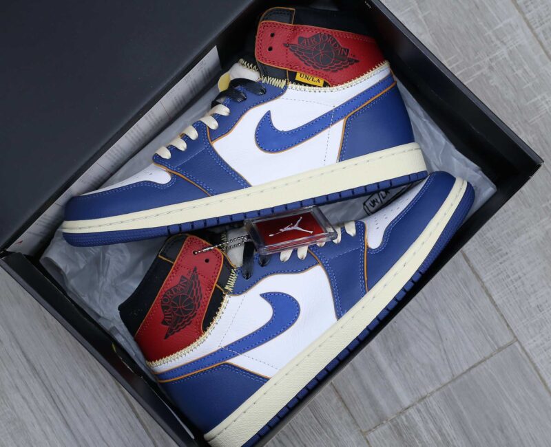 Nike Air Jordan 1 Retro High Union Los Angeles Blue Toe