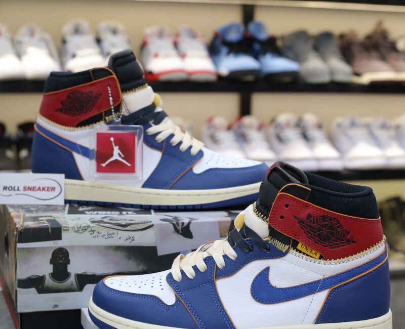 Nike Air Jordan 1 Retro High Union Los Angeles Blue Toe