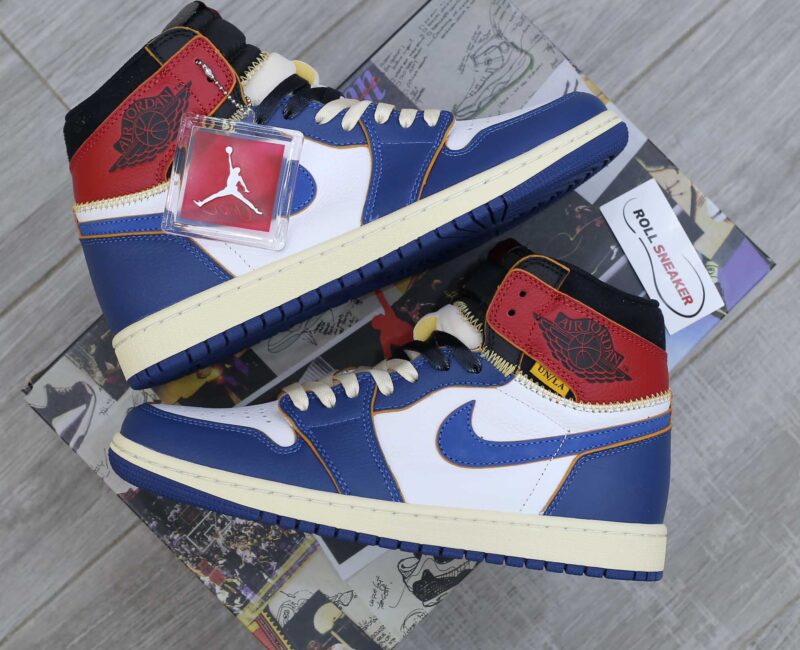 Nike Air Jordan 1 Retro High Union Los Angeles Blue Toe