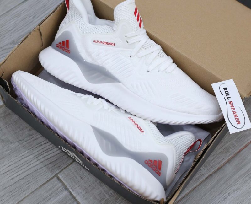 Giày Adidas Alphabounce Beyond Trắng Đỏ