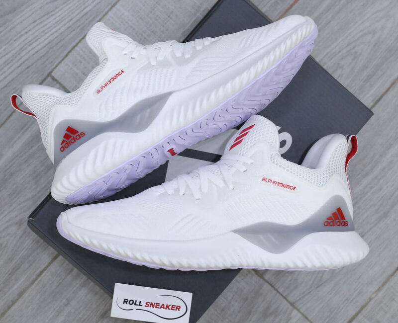 Giày Adidas Alphabounce Beyond Trắng Đỏ