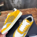 Giày Dior B27 Gold Tone Dior Oblique Jacquard Like Auth