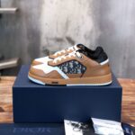 Giày Dior B27 Low Coffee Cream Black Dior Oblique Jacquard Like Auth
