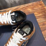 Giày Dior B27 Low Coffee Cream Black Dior Oblique Jacquard Like Auth