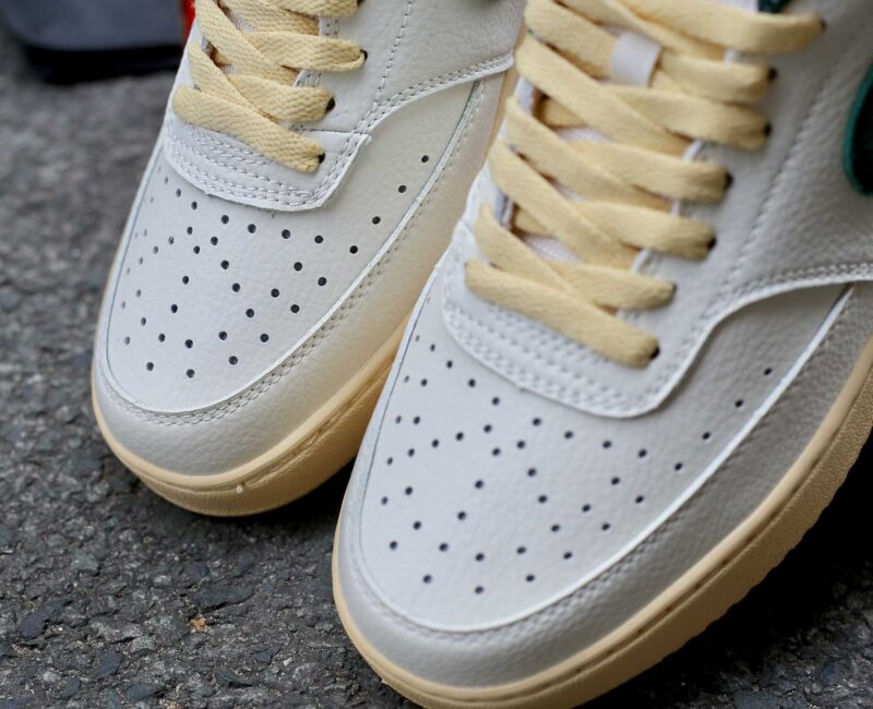 Giày Nike Court Vision Low Sail Pro Green Yellow