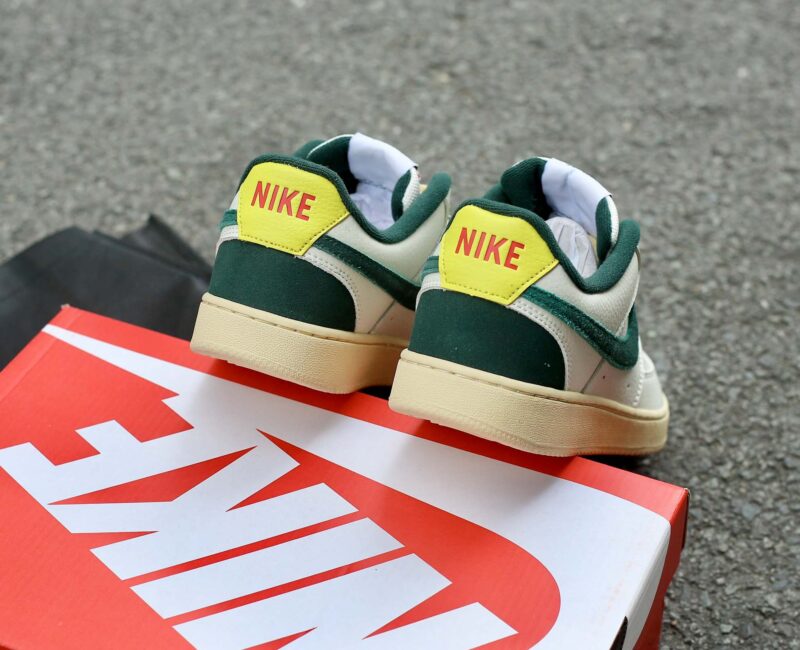 Giày Nike Court Vision Low Sail Pro Green Yellow