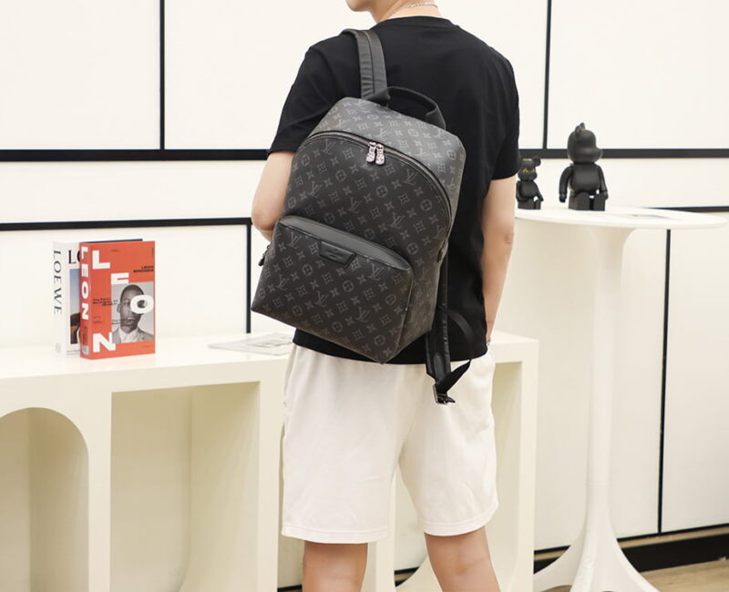 BaLo LV Discovery Backpack PM Monogram Eclipse Canvas Đen