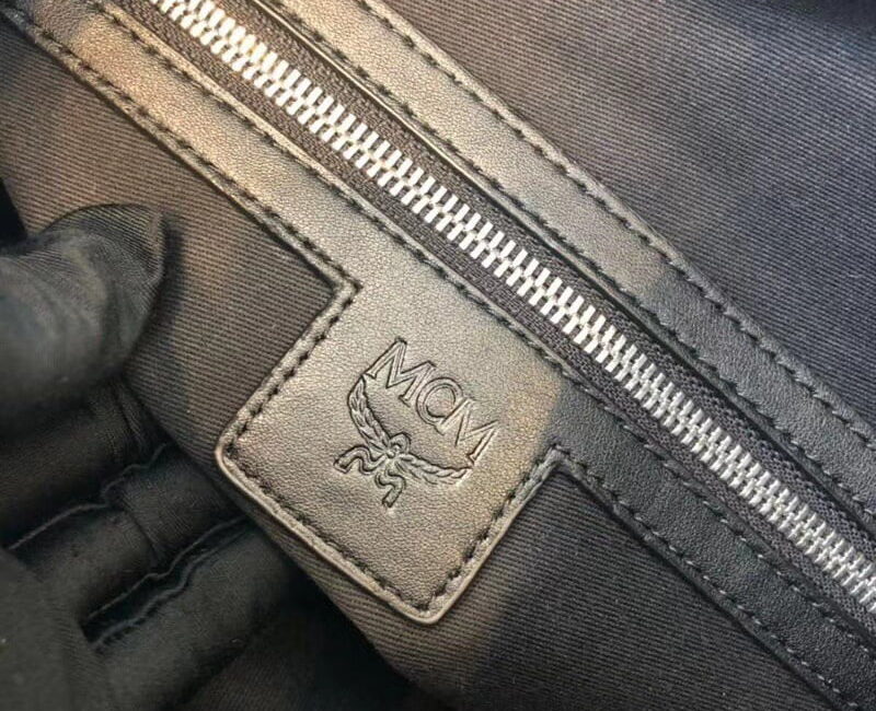 Balo MCM Brandenburg Backpack Visetos Black