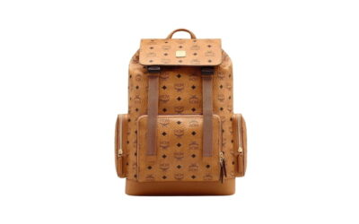 Balo MCM Brandenburg Backpack Visetos Cognac Chuẩn 95% Auth