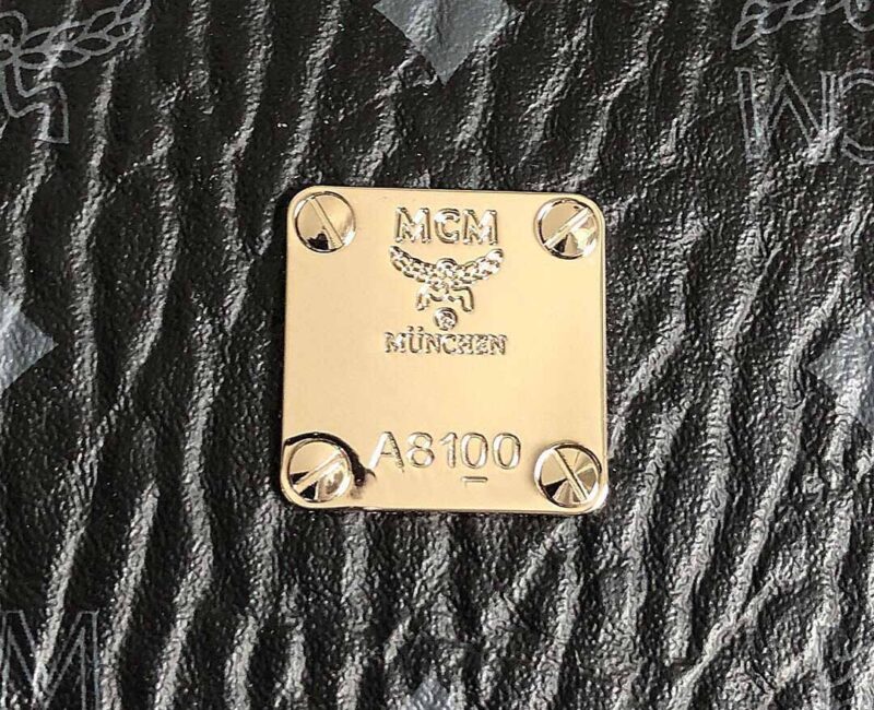 Balo MCM Stark Side Studs in Visetos Black