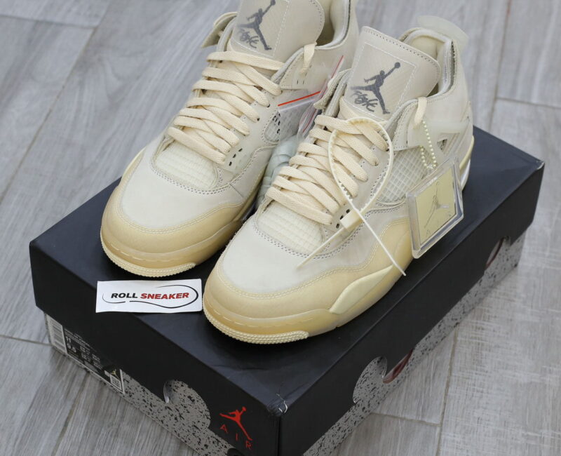 Nike Air Jordan 4 Retro Off-White Sail Best Quality