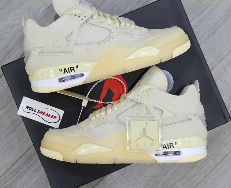 Nike Air Jordan 4 Retro Off-White Sail Best Quality