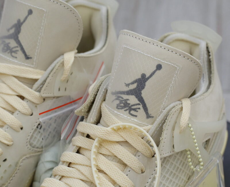 Nike Air Jordan 4 Retro Off-White Sail Best Quality