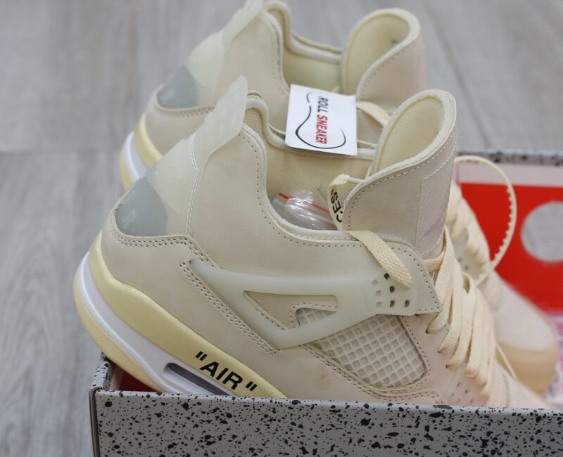 Nike Air Jordan 4 Retro Off-White Sail Best Quality