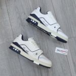 Giày Louis Vuitton Lv Trainer #54 Signature Marine Blue Best Quality