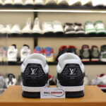 Giày Louis Vuitton LV Trainer Monogram Denim Black Best Quality