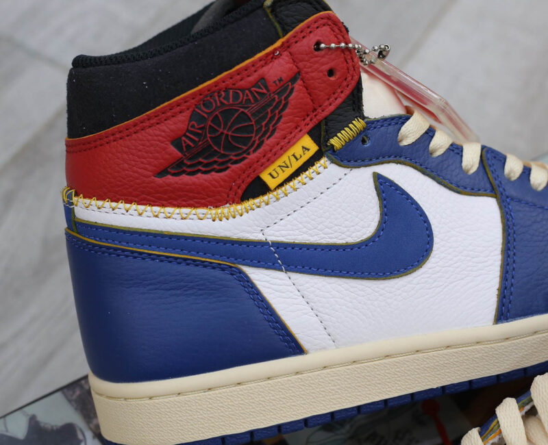 Giày Nike Air Jordan 1 Retro High Union Los Angeles Blue Toe Best Quality
