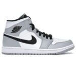 Giày Nike Air Jordan 1 Mid Light Smoke Grey V2 Best Quality