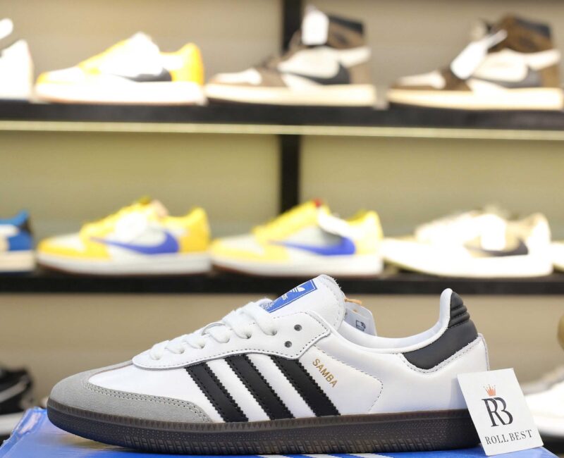 Giày Adidas Samba OG Cloud White Core Black Best Quality